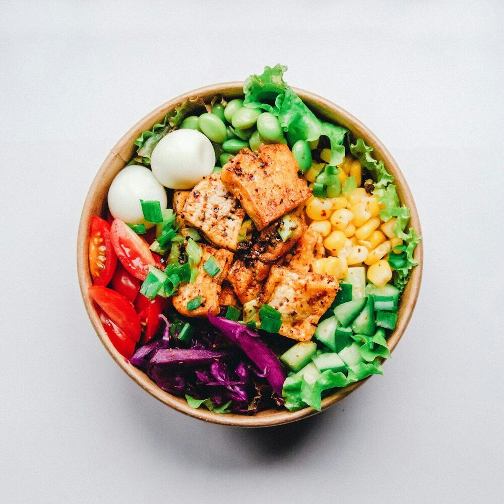 Herbed Freekeh Bowl with Tahini
